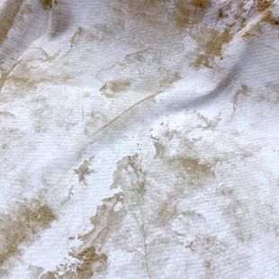 半透明复古杏色草木染扎染丝麻亚麻天丝棉布料连衣裙纱裙汉服面料