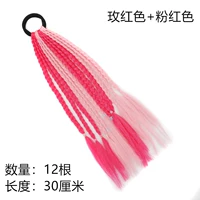 Роза красный+розовый 30 см