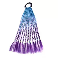 Фиолетовый+небо синий+светло -фиолетовый 30 см