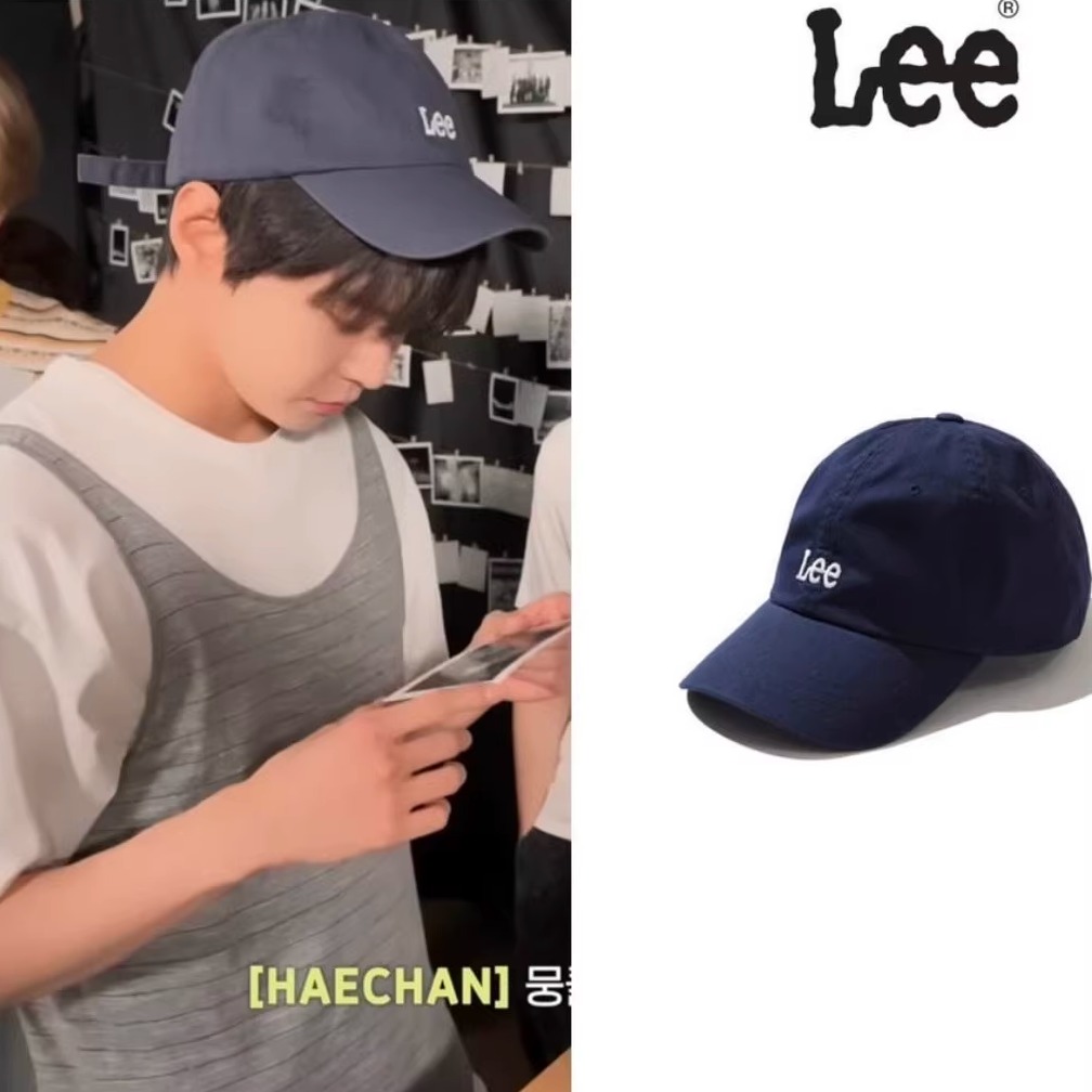 LEE刺绣小标鸭舌帽男女遮阳帽