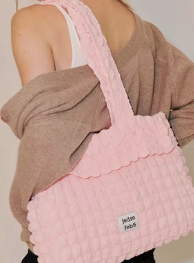 韩国代购jedrefeb5云朵包大容量托特腋下包通勤手提包韩素希同款