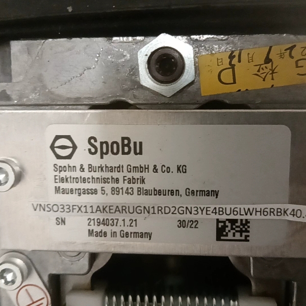 德国S+B主令控制器Spohn+Burkhardt主令控制器