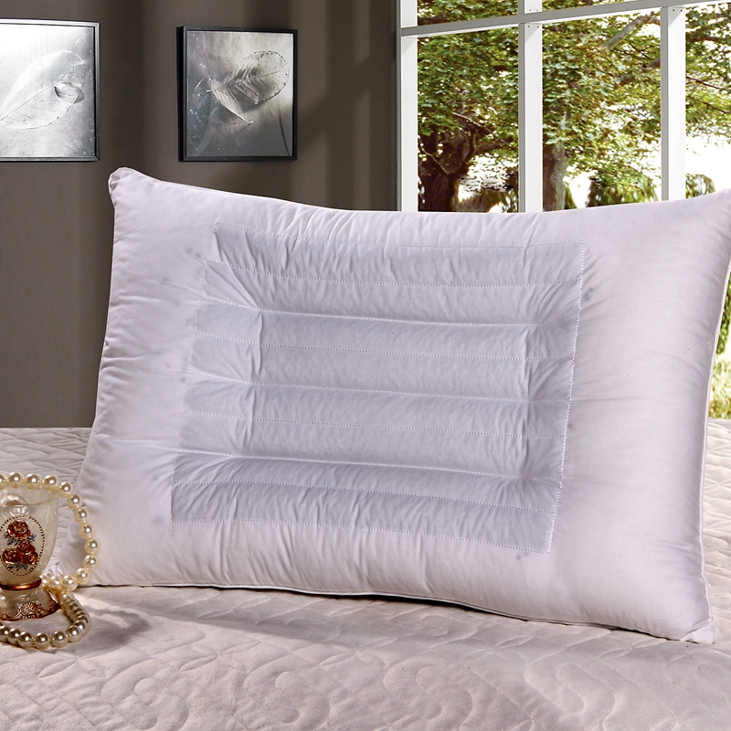 千月家纺纯棉枕芯决明子枕保健养生护颈助眠单人枕头一对包邮