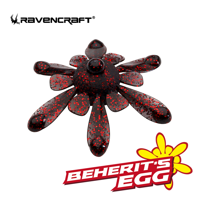 RAVENCRAFT鸦语新型异型飘落行BEHERIT'S EGG-雪羽花路亚软饵假饵-封面