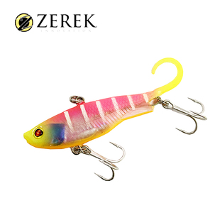 超好用ZEREK软体FISH TRAP全泳层远投VIB软鱼海鲈翘嘴饵黑坑海钓