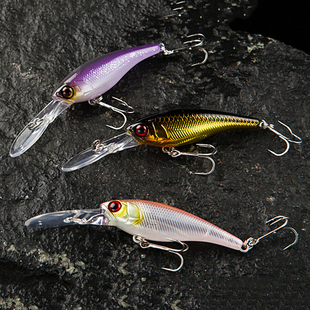 日本原装 jackall深潜路亚米诺想流SHAD58SRSP68DDRSP竞技爆钓假饵