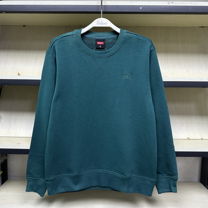 班尼路秋冬男女同款刺绣鲸鱼标加厚套头圆领长袖卫衣 8821303M767