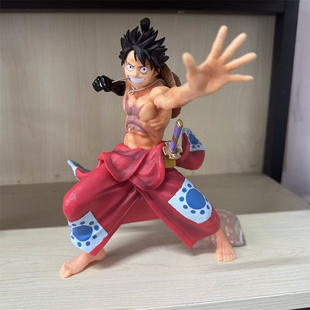 班尼路专柜代购海贼王和之国手办路飞 索隆 萨博成品模型收藏