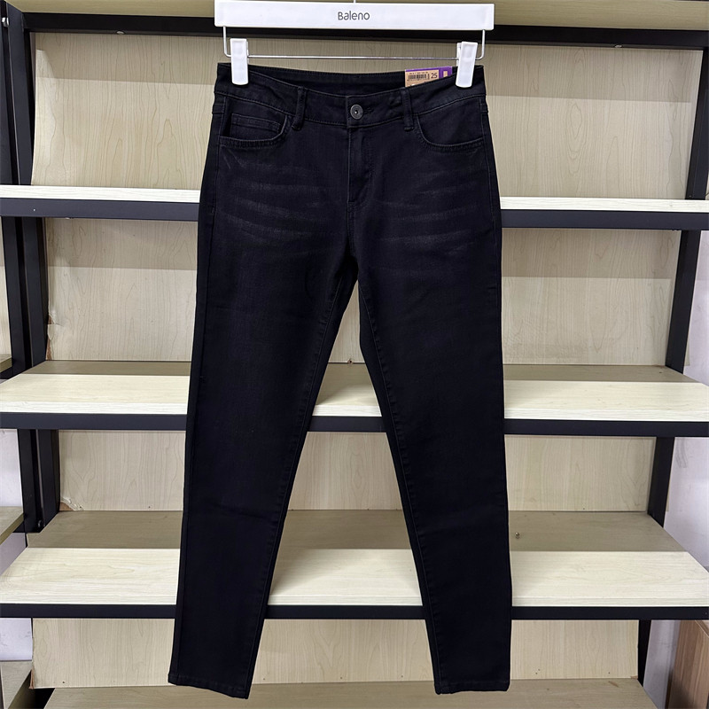 班尼路夏季新品女装 时尚甜美简约高弹紧身窄脚牛仔长裤 88811905,女装/女士精品,牛仔裤,淘宝优惠券,粉丝福利购,淘宝优惠卷