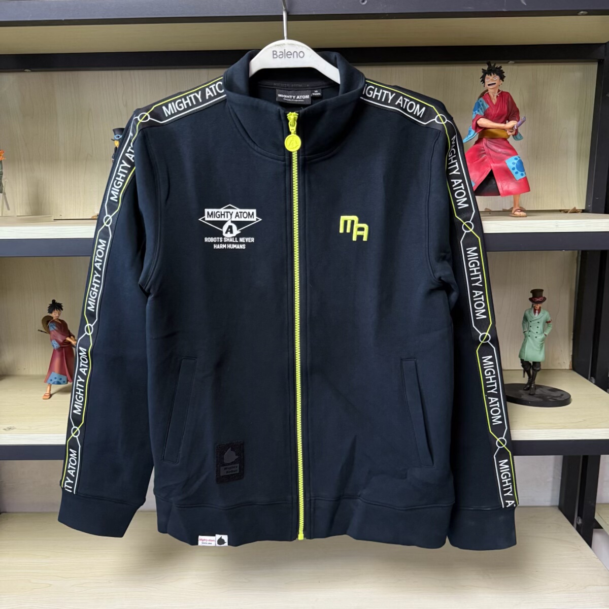 班尼路阿童木系列男卫衣外套秋冬立领印花薄外套潮52931009