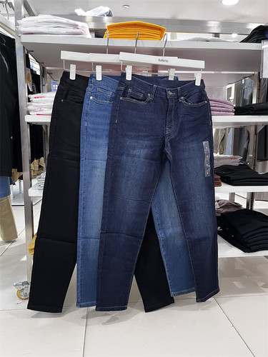 拉链长裤春季班尼路夏秋新品