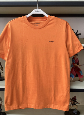 班尼路夏季新品男装青年简约舒适纯棉潮流印花短袖T恤8822101M023