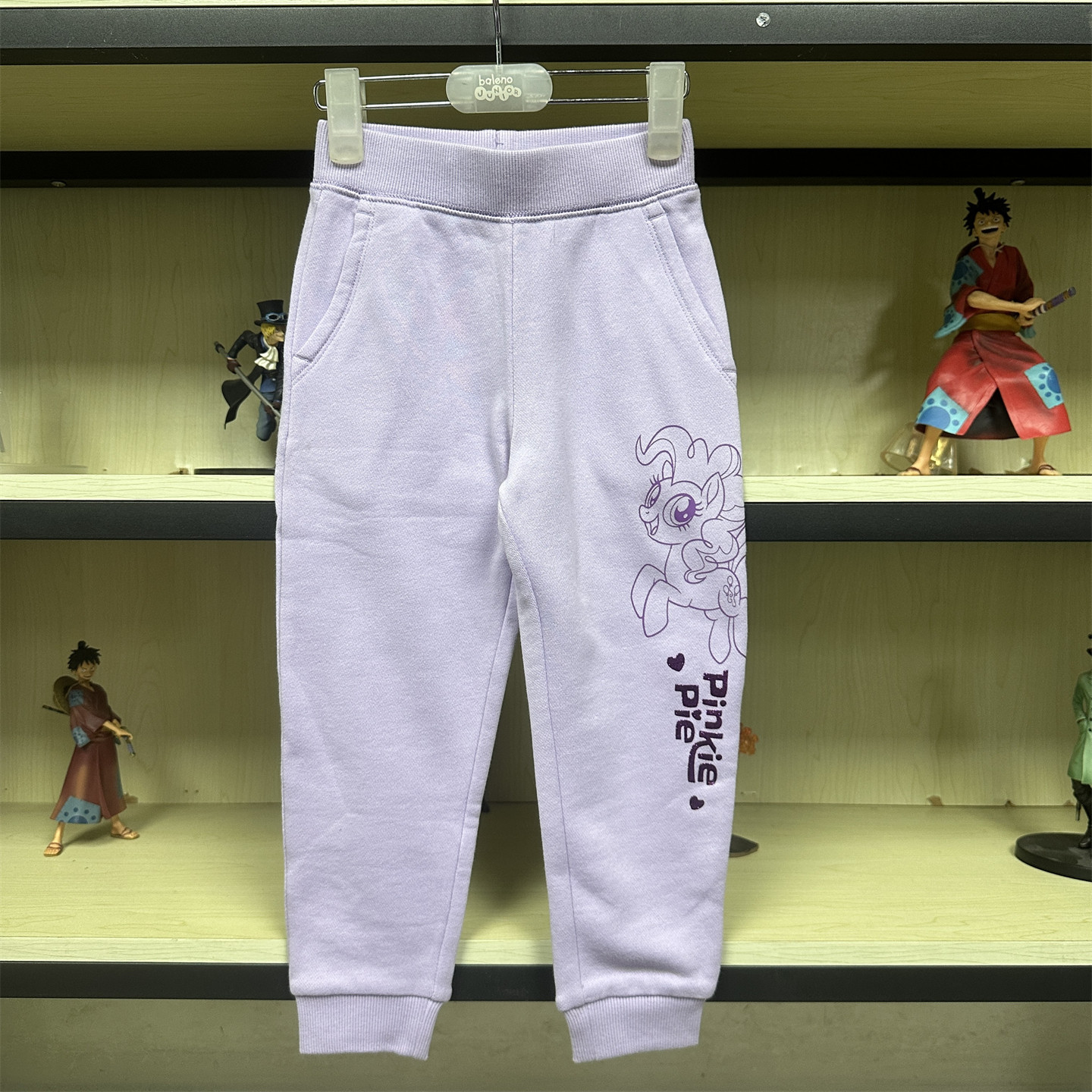 班尼路童装秋冬新款女童 小马宝莉休闲纯棉束脚长裤82839903