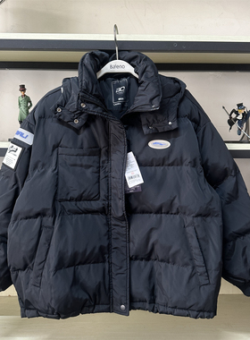 班尼路正品冬装新款女装宽松防风防雨保暖连帽夹棉外套822308L011