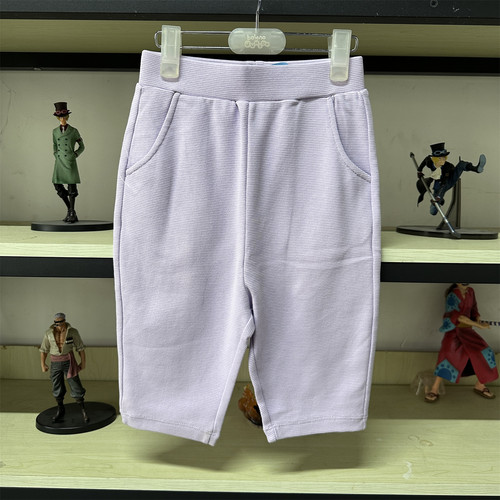 Baleno junior班尼路童装夏季男女小中大童舒适休闲7分裤82909005