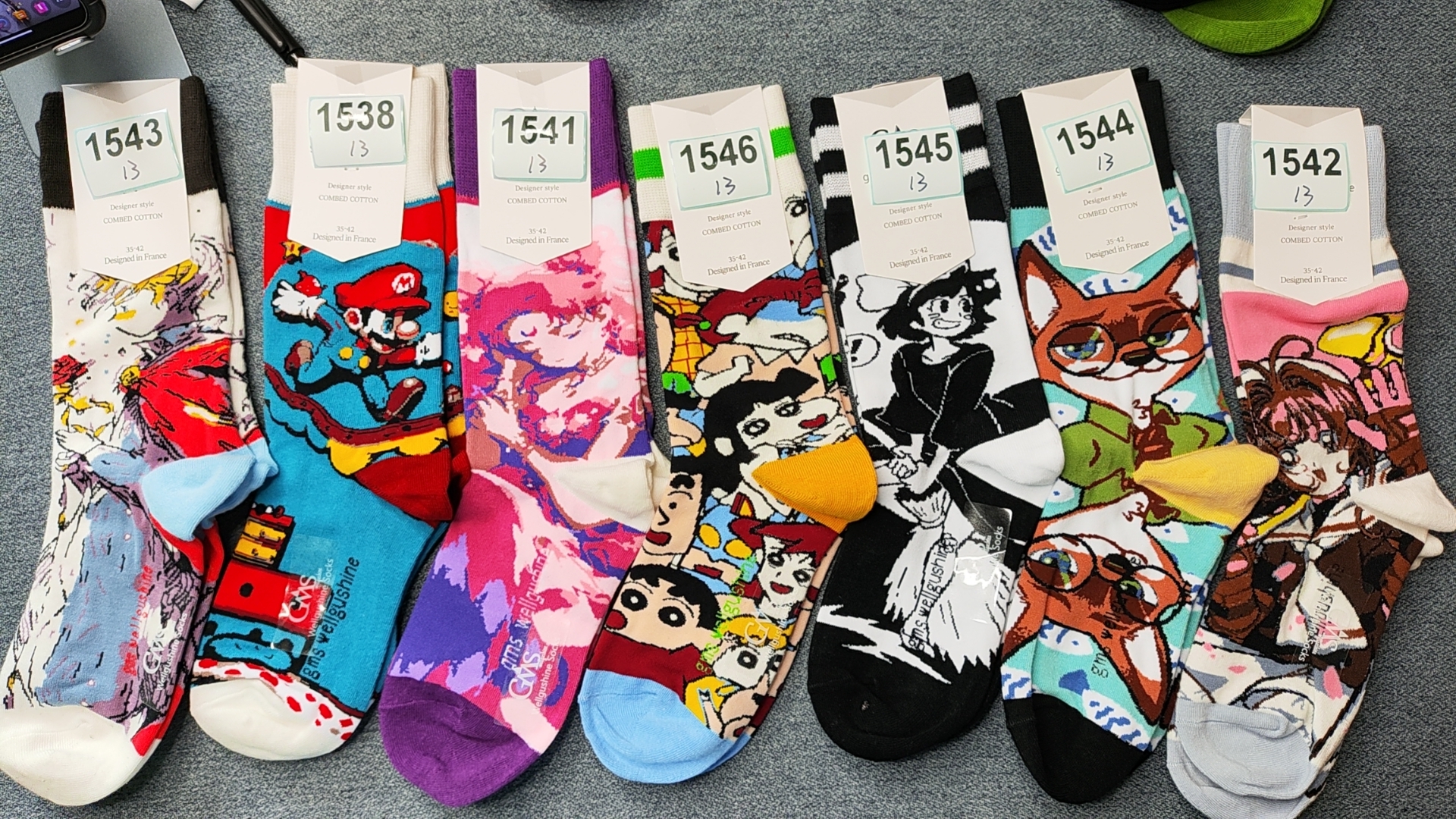 13【1500号起】GMSwellgushine万国山长袜中长筒袜子满50包邮