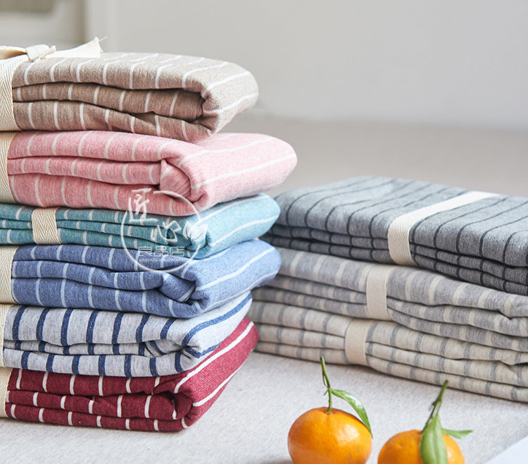 专柜同款针织棉枕套日本外贸原单信封学生成人透气枕套1对装特价