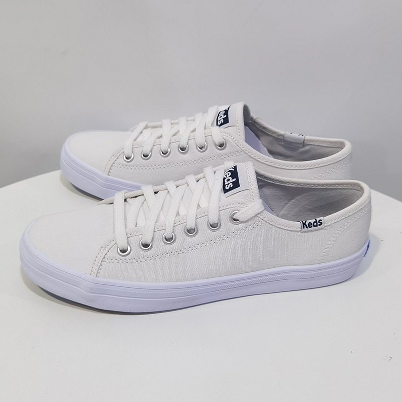 Keds春夏经典帆布鞋平底鞋小白鞋霉霉同款
