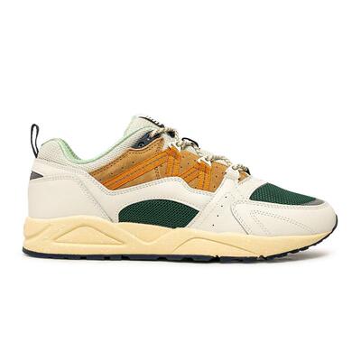 代购Karhu男士跑步鞋缓震设计轻便舒适透气性能运动鞋白色米色