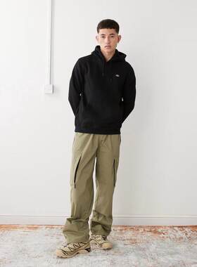 海外代购Dickies男士外套保暖柔软连帽常规版型日常休闲街头穿搭