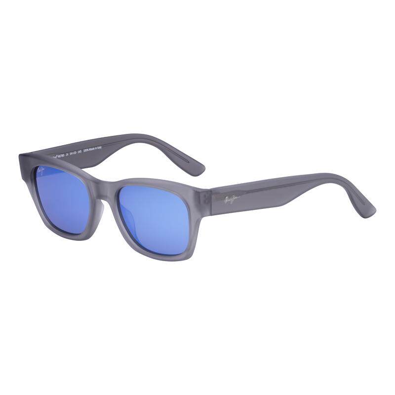 代购MauiJim男女太阳镜防紫外线清晰视野抗眩光轻盈佩戴透明灰色