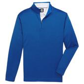 蓝色 高尔夫外套透气保暖灵活活动防风长袖 代购 Footjoy男士