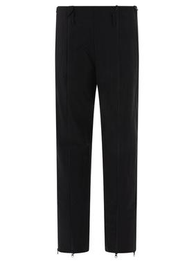 代购POST ARCHIVE FACTION男士休闲裤透气弹力黑色修身通勤日常