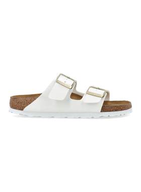 海外代购Birkenstock女士拖鞋轻盈舒适亮面窄版日常凉拖鞋休闲风