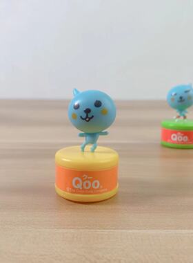 日本可口可乐酷儿Qoo迷你桌面收藏摆件装饰cm名场面造型