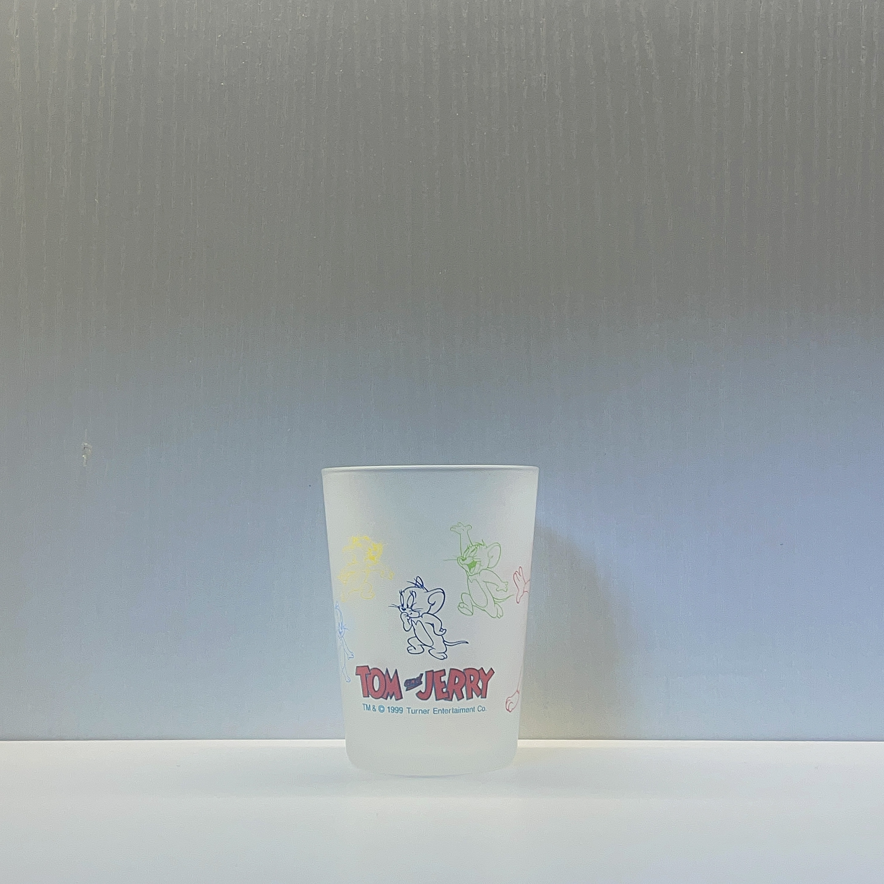 日本中古彩色磨砂TomJerry水杯