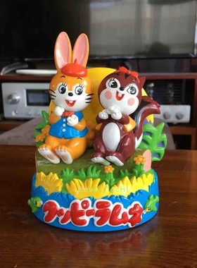 日本兔子卡通孤品礼物手办摆件