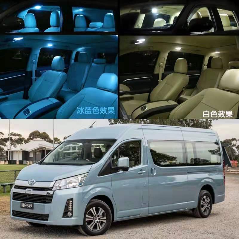 适用19 20 21款丰田海狮hiace 300系阅读灯led改装室内灯房车顶灯