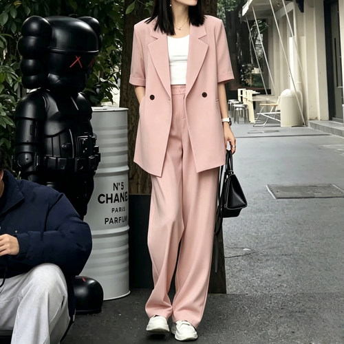 胖妹妹大码套装西装外套