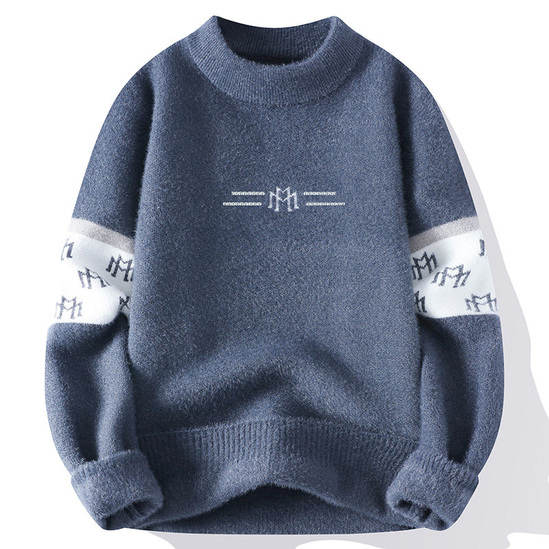 M8395-P46加厚针织毛衣,男装针织衫/毛衣,星座1215-1