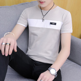 T011-P20大量现货夏季男士圆领潮流纯棉短袖t恤，男装T恤，星座1215-1