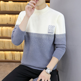 M823-P40秋冬男士加厚水貂绒针织毛衣，男装针织衫/毛衣，星座1215-1