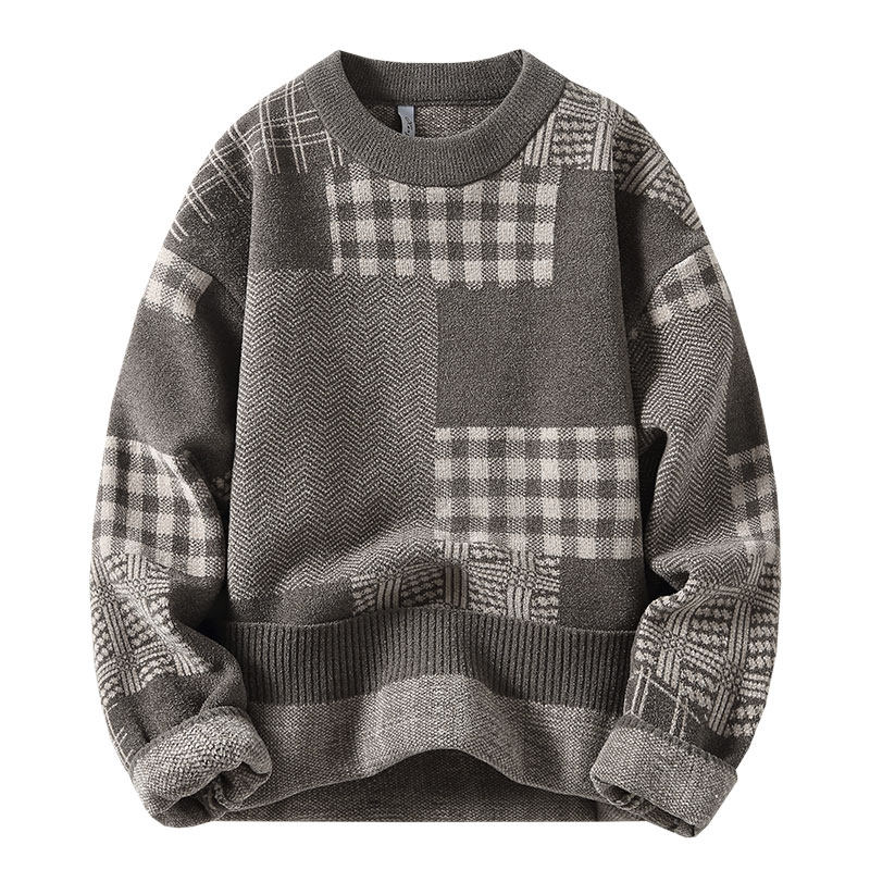 K8292-P60 冬季加厚针织毛衣图片