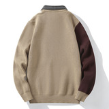 K8285-P70冬季加厚假两件针织毛衣，男装针织衫/毛衣，星座1215-1