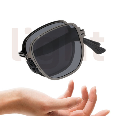 2023新款偏光折叠太阳镜uv400防