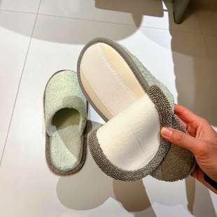 懒人擦地拖地拖鞋女款家居室内厚底防滑静音拖鞋软底无声2025新款