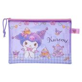 香港正版 三丽鸥KUROMI玉桂狗卡通防水PVC证件文件拉链收纳袋A5