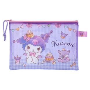 香港正版三丽鸥KUROMI玉桂狗卡通防水PVC证件文件拉链收纳袋A5