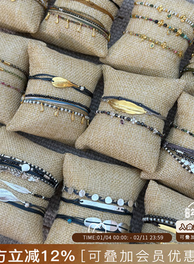 MaryGaitani天然石串珠编绳手链