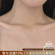 After Dawn韩国设计师 纯银带钻项链基础日常简约小众细链锁骨链