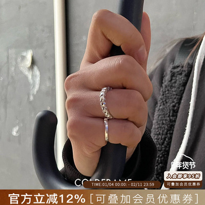 韩国coldframe正品纯银戒指