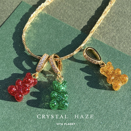 挪威CRYSTALHAZE小熊软糖项链