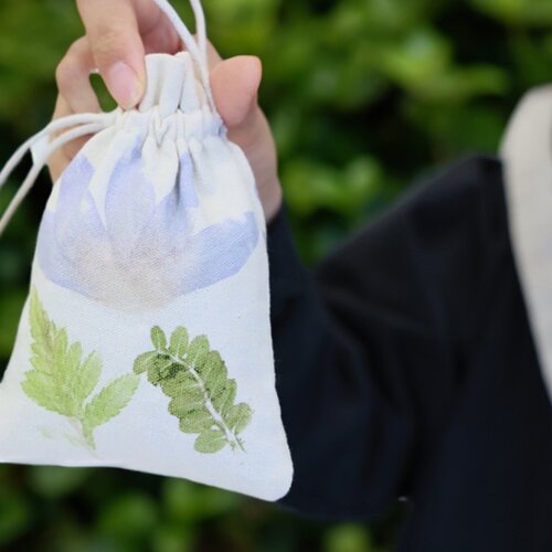 植物拓染专用香囊香包小布袋