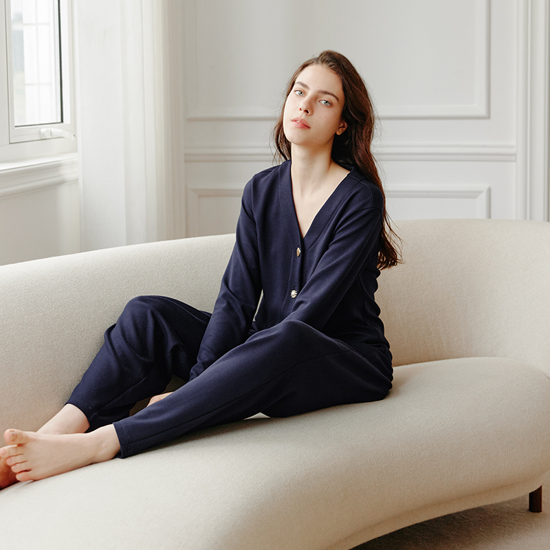 奈黎诗春秋空气棉长袖女士