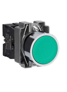 施耐德 平头点动按钮 ZB2BA3C4C5C BZ101C 分体式 多色工业可开票