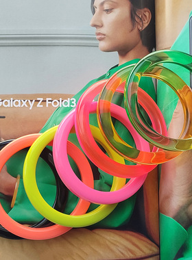 纯净版外贸简约多色马卡龙方版树脂手镯透明甜美圆形仿玉石手环